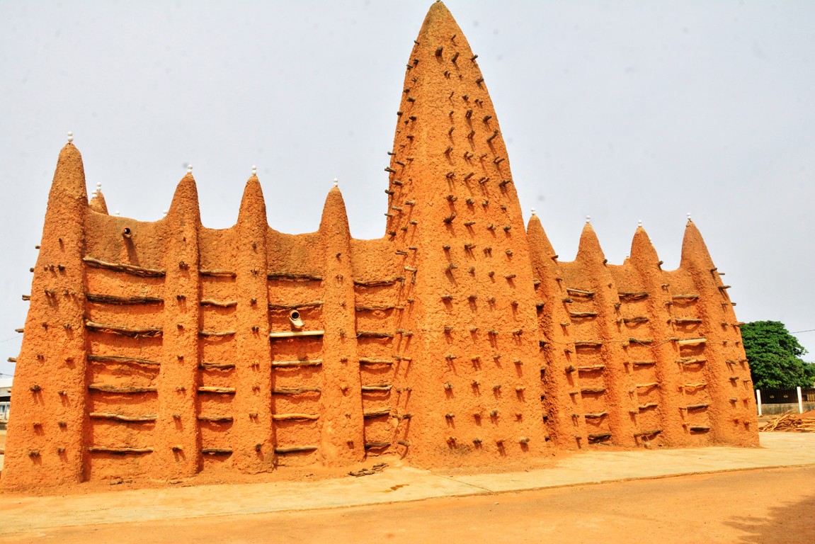 Sudanese style mosques in northern C?te d?Ivoire