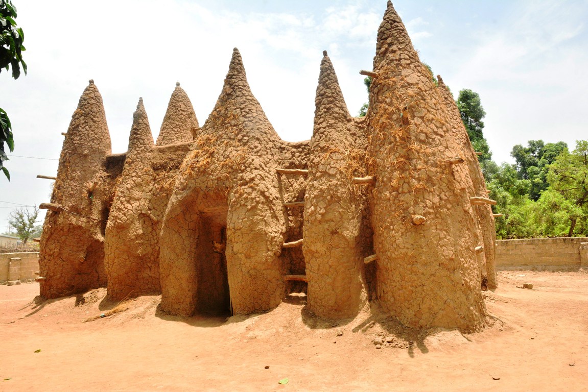 Sudanese style mosques in northern C?te d?Ivoire